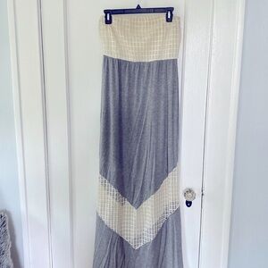 Strapless Maxi Dress